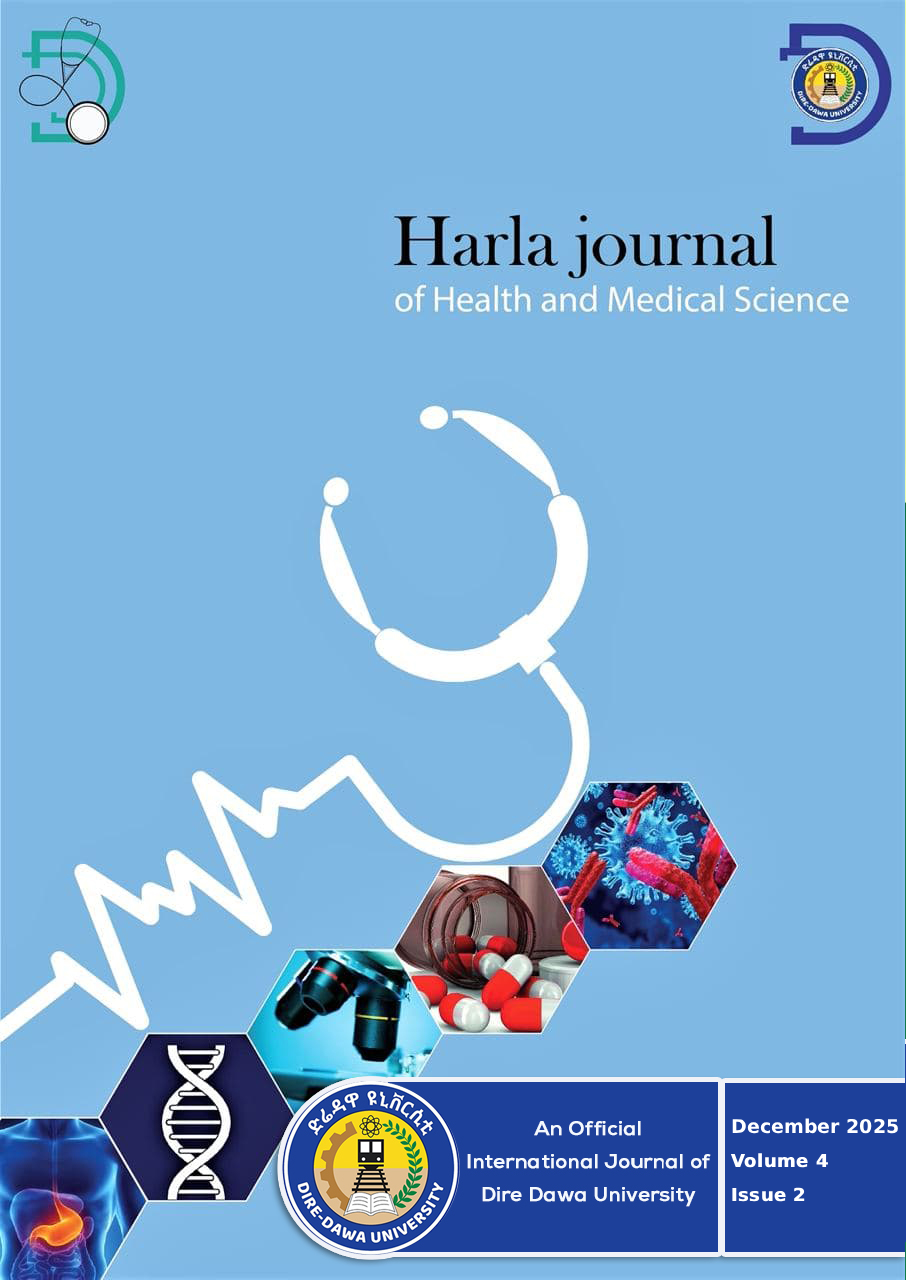 Harla Journal of Health and Medical Science, Volume 4, Issue 2 cover page